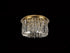 Zula Round Flush Chandelier 5 Light